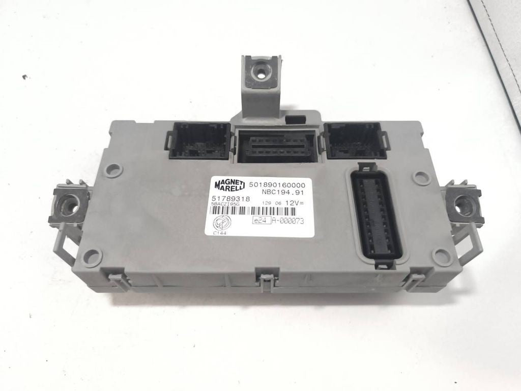 Fiat Croma 2.4JTD 147kW 2007 Diesel  Central body control module 51789318 