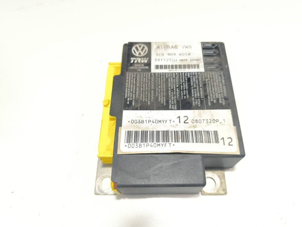 Volkswagen PASSAT B6 2.0T 2008 Safety Control unit module 3C0909605M 