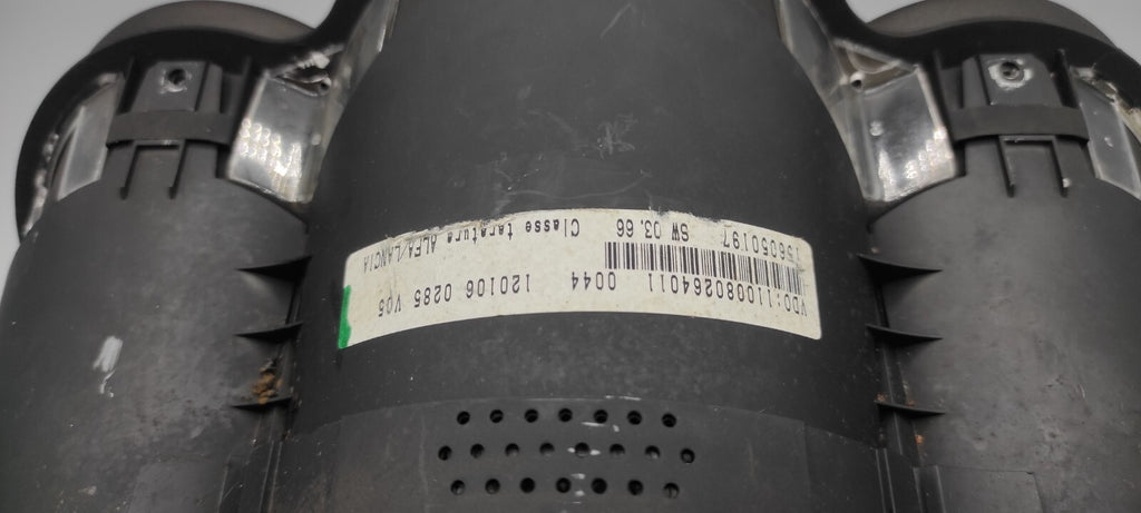 Alfa Romeo GT 1.9JTD 110kW Diesel 2006 LHD Dash Speedometer 156050197