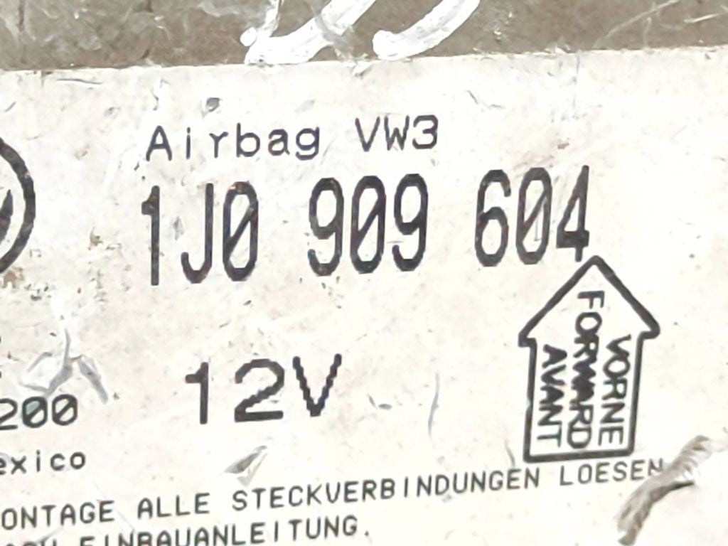 Volkswagen VW PASSAT B5 1999 Safety Control unit module 1J0909604 