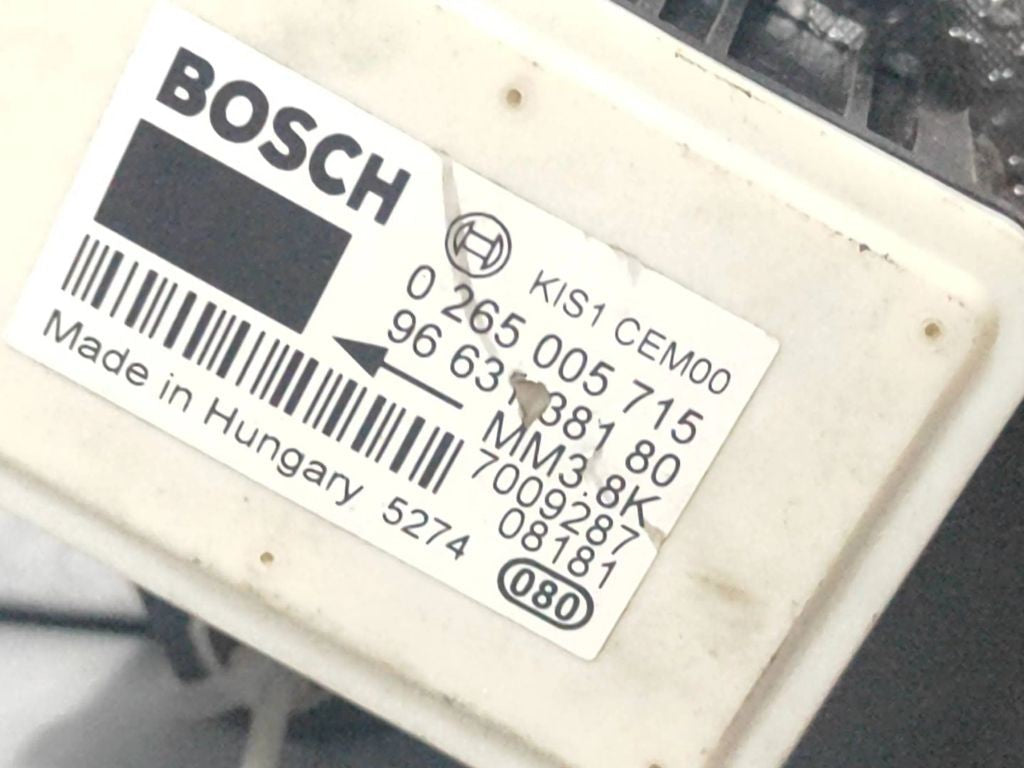 Citroen C4 Grand Picasso 2008 ESP acceleration yaw rate sensor 0265005715
