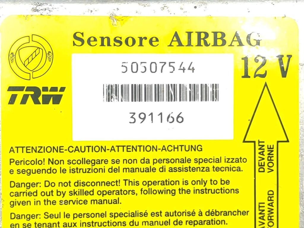 Alfa Romeo 159 1.9JTD 147kW 2007 Safety Control unit module 50507544 