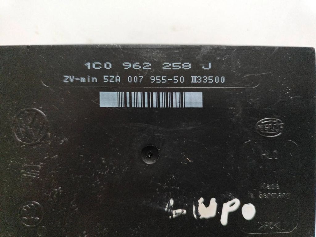 Volkswagen Golf IV 2003 Comfort convenience body module 1C0962258J 