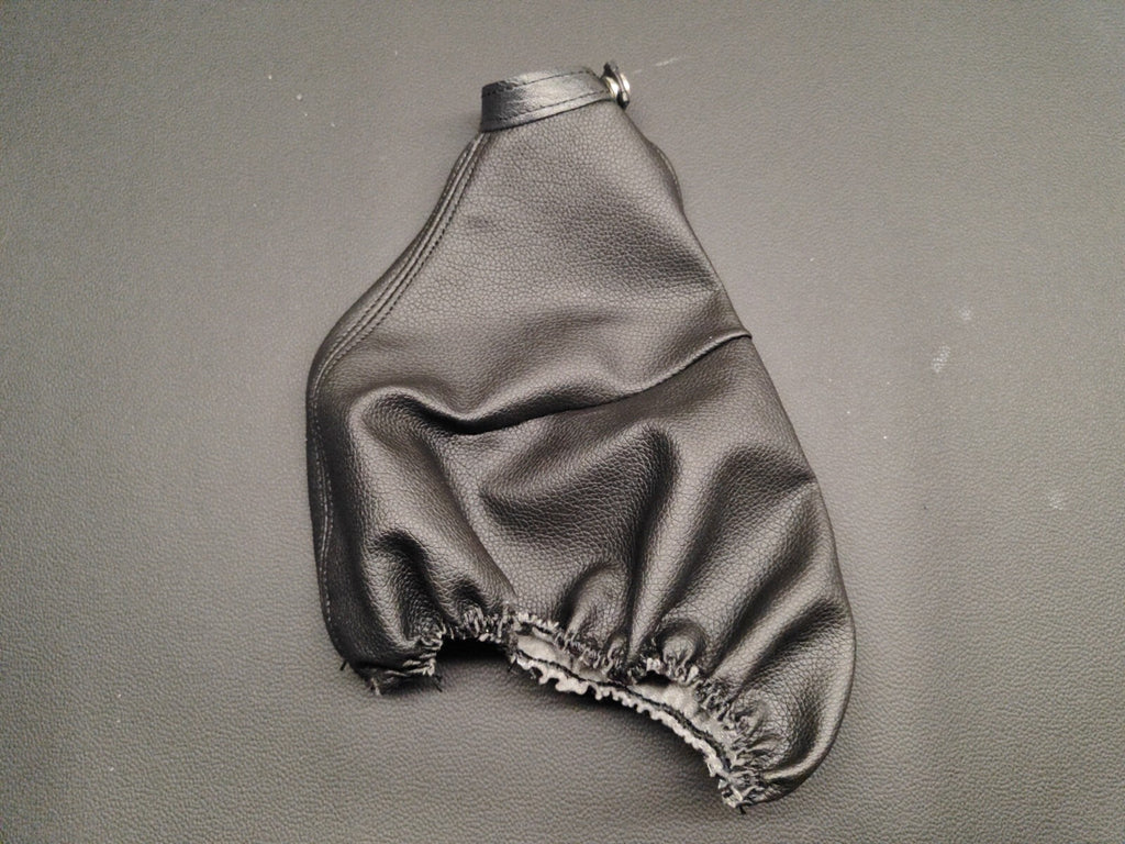 Black Handbrake Leather Surround Trim For Alfa Romeo 147 GT JTS TS JTD