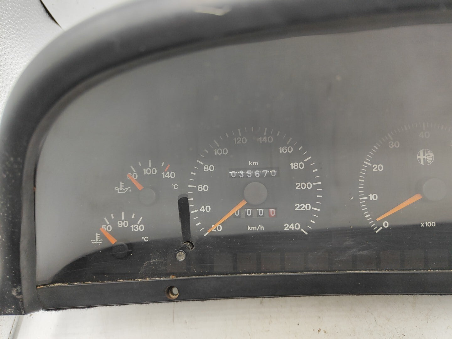 Alfa Romeo 155 Twin Spark 1994 LHD Speedometer Cluster 60583452