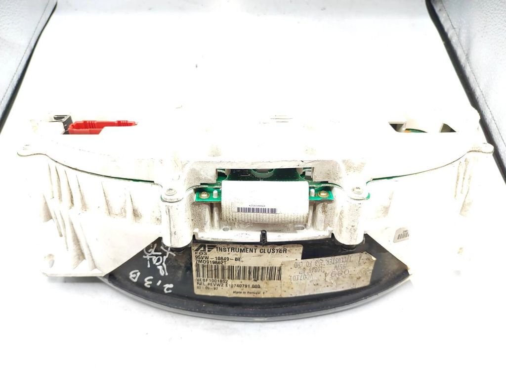 Seat Alhambra (Mk1) 1999 Petrol speedometer instrument cluster 7M0919862T 