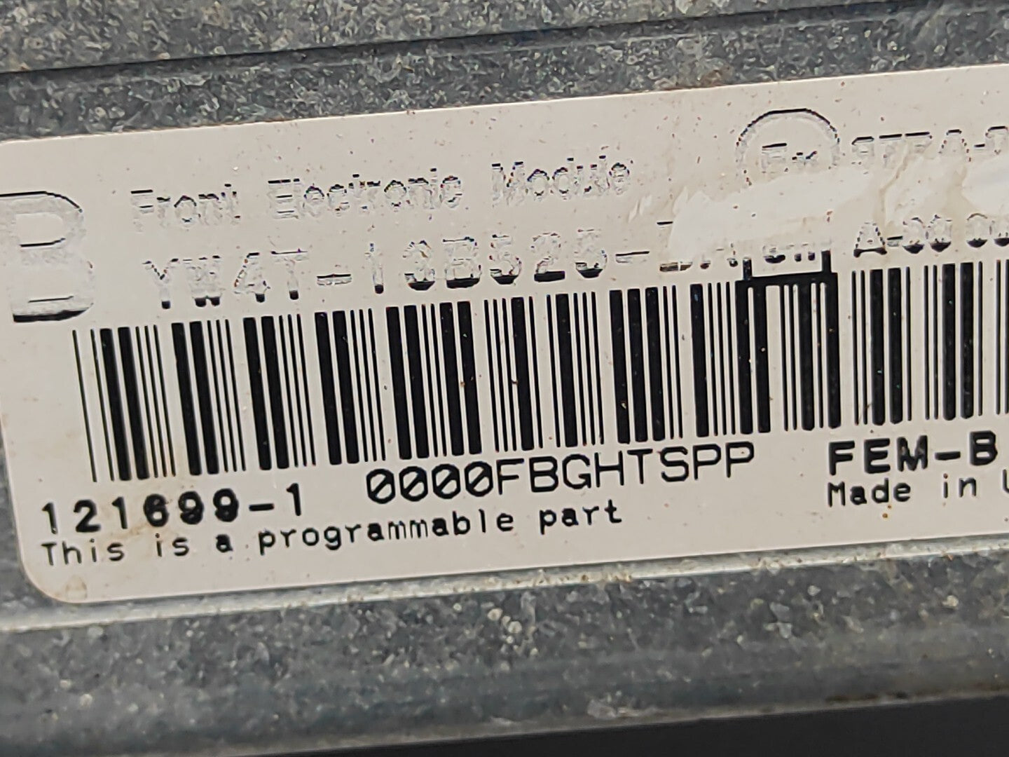 Jaguar S Type 3.0i 2000 Body Control BCM Module ECU Unit YW4T13B525BA
