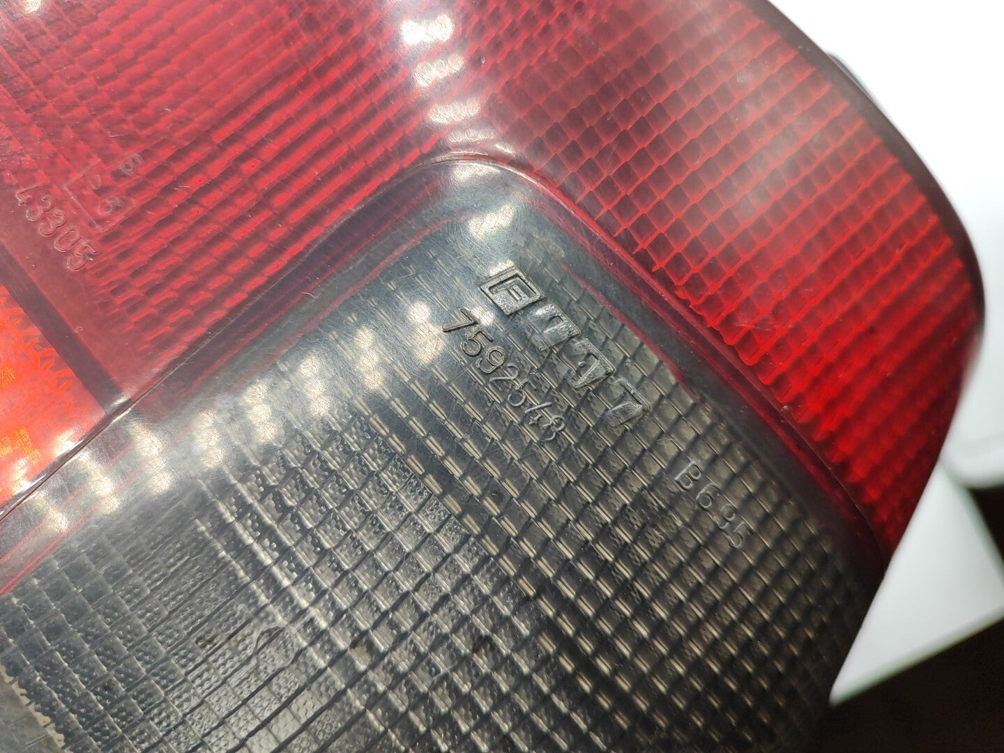 Fiat Tipo 1.4i Petrol 1994 LHD Rear Right Side Taillight Light 7592548