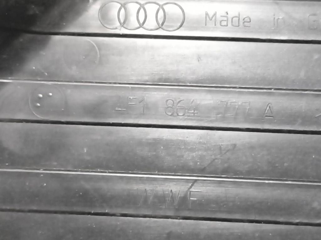 Audi A6 S6 C6 4F 2006 Foot rest pad 4F1864777A 