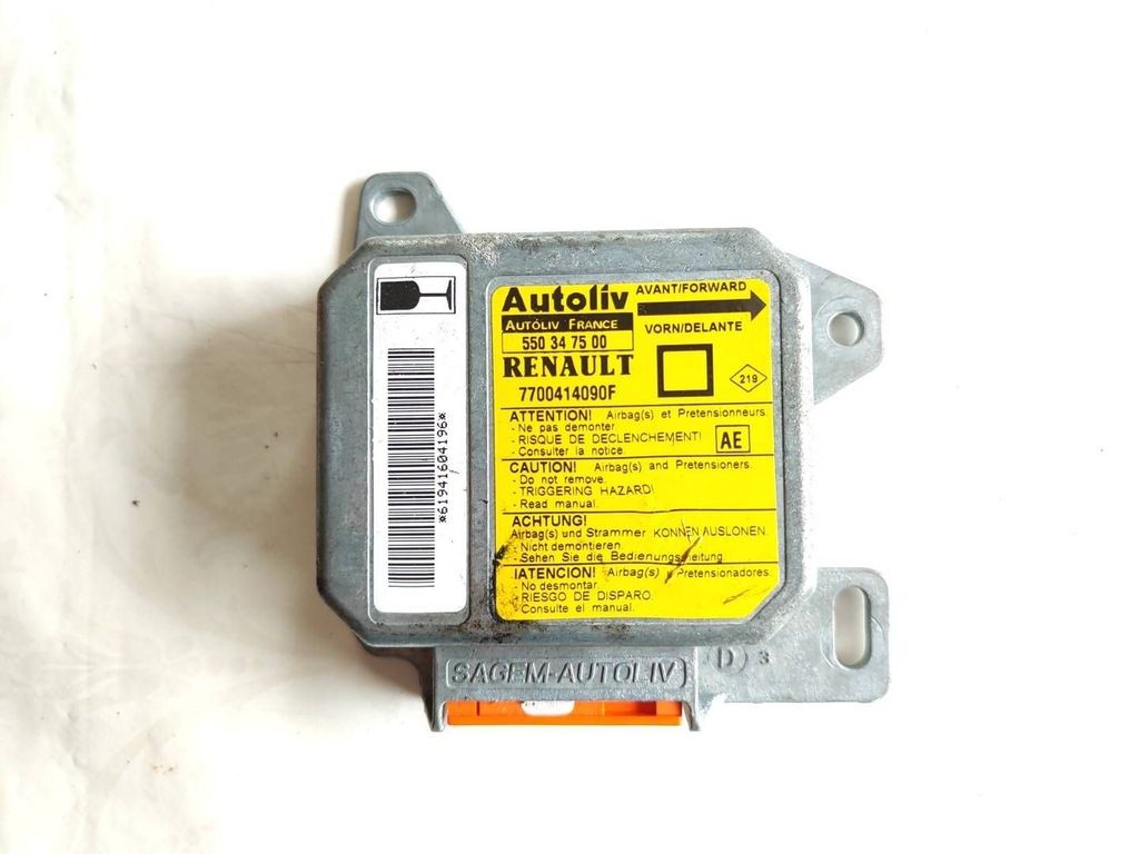 Renault Megane I 1996 Control unit module 7700414090F 