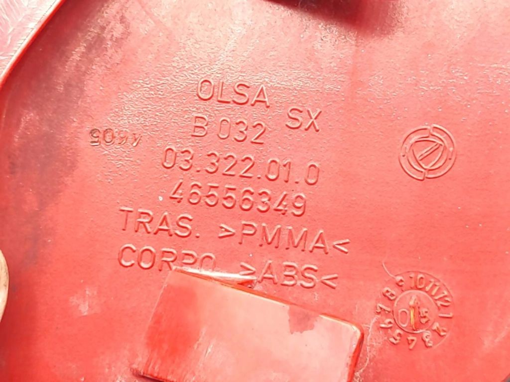 Alfa Romeo 147 2007 Left tail light lamp 46556349 