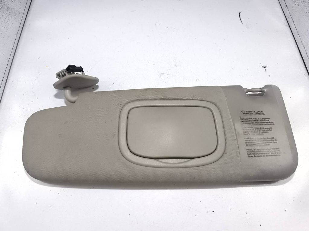 Alfa Romeo 159 2007 LHD Front Left side sun visor cover