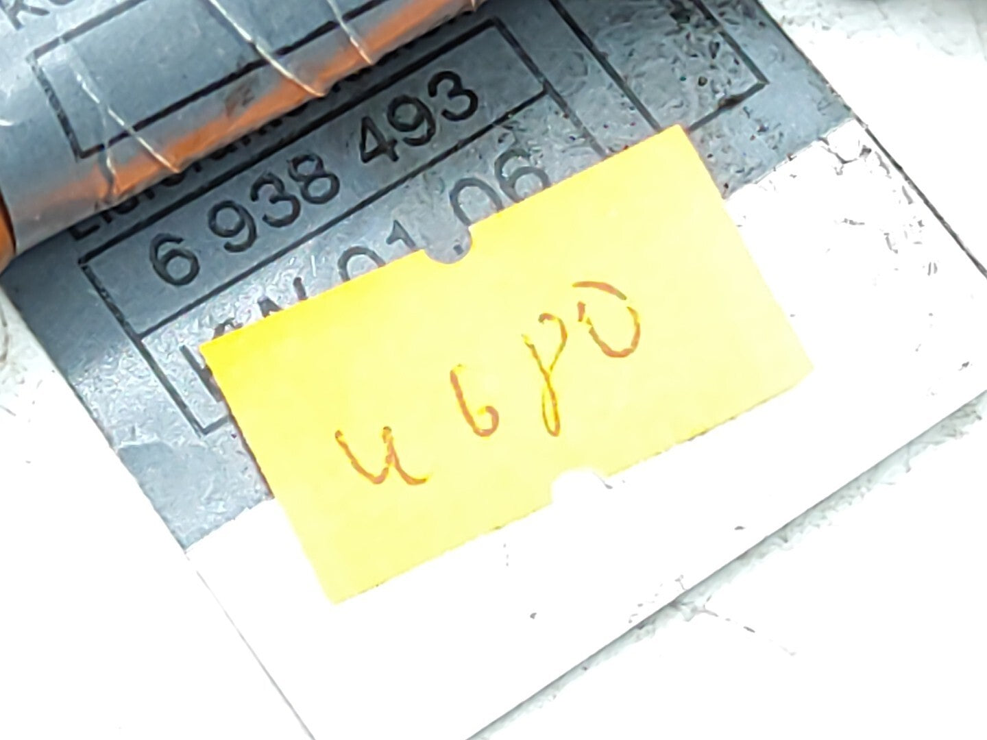 BMW E90 E91 330D 170kW 2006 Diesel Negative Battery Cable 6938493