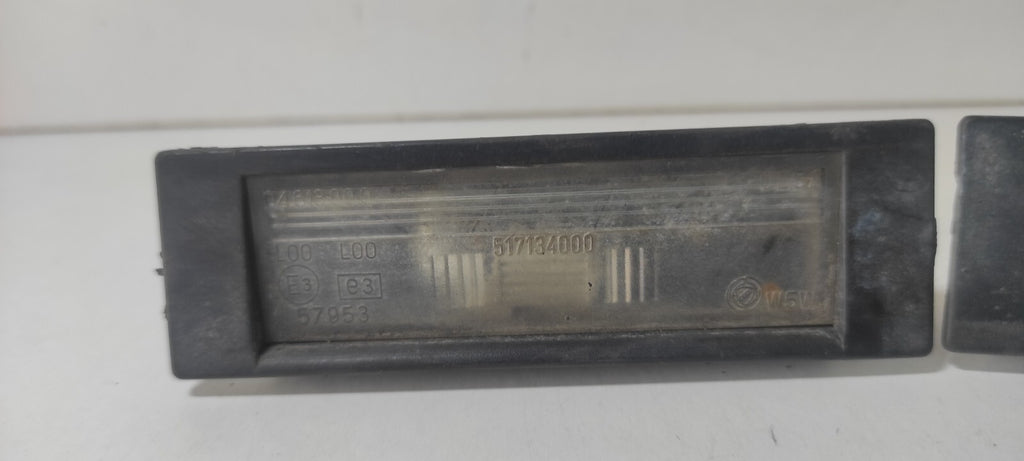 Alfa Romeo 166 2.4JTD 110kW 2002 Rear Number Plate Light Set 517134000