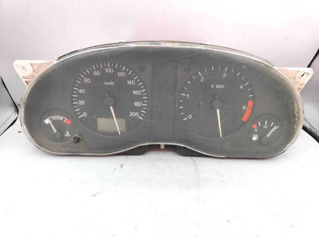 7M0920801C Ford Galaxy 1998 Diesel speedometer instrument cluster 