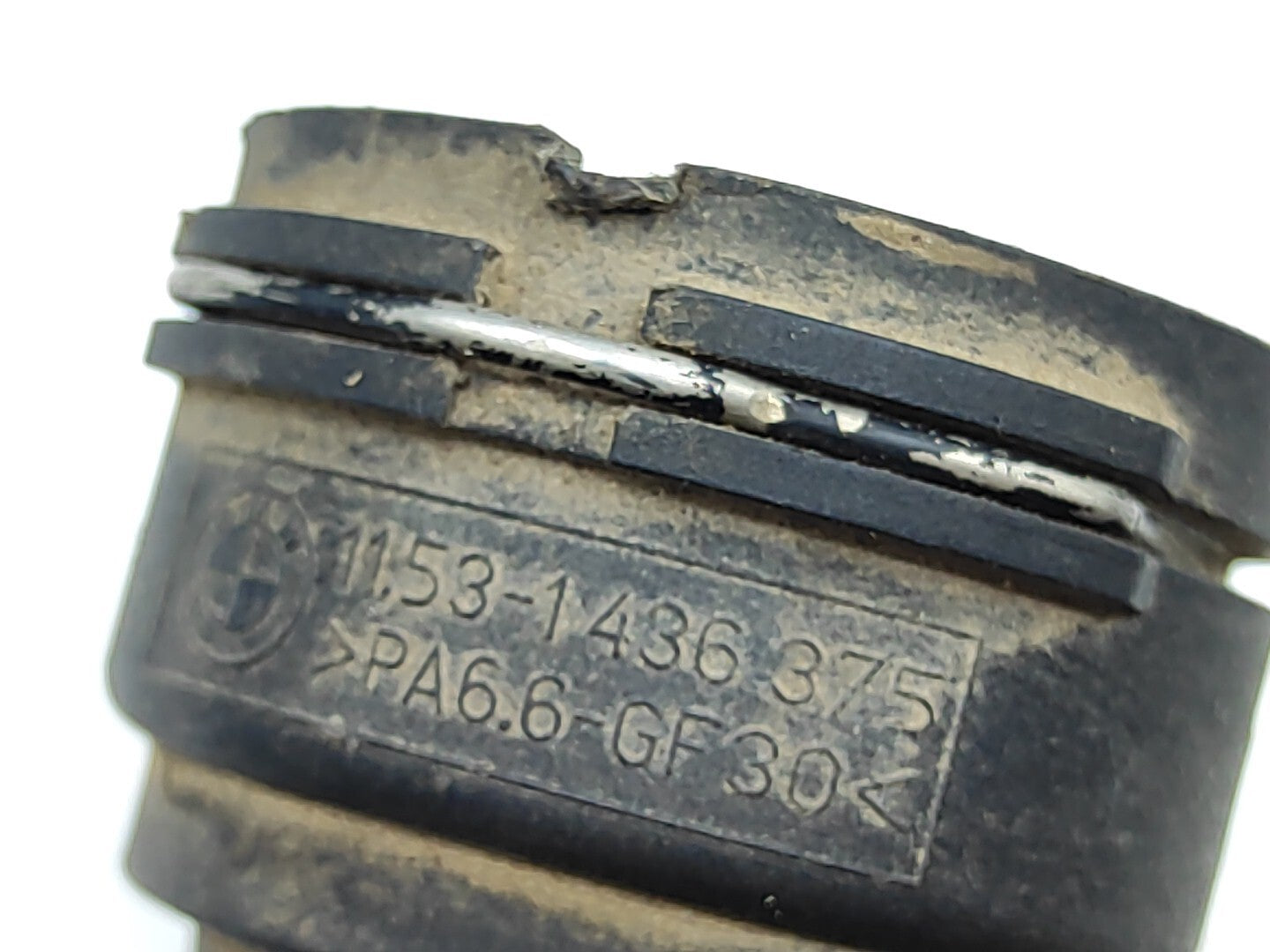 BMW 3 Series E46 2.5i 141kW Petrol 1999 Engine Coolant Pipe Hose 1436375