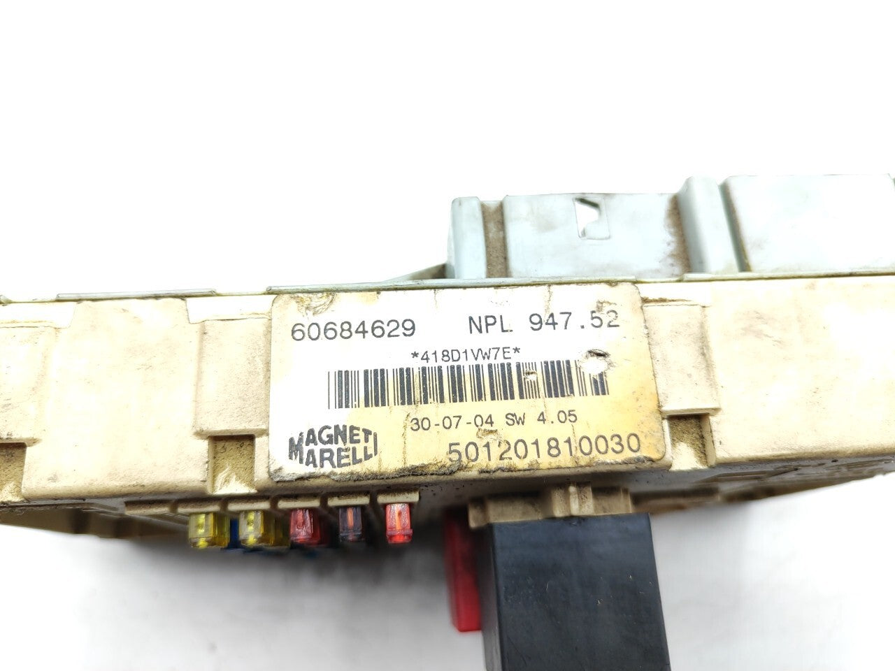 Alfa Romeo GT 2004 Fuse Box Control Unit Module 46558758 60684629