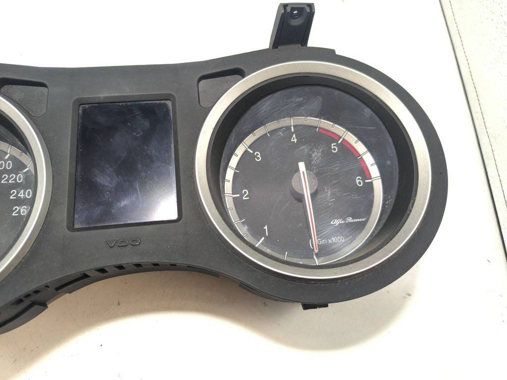 0156072820 Alfa Romeo 159 2007 LHD Diesel speedometer instrument cluster 