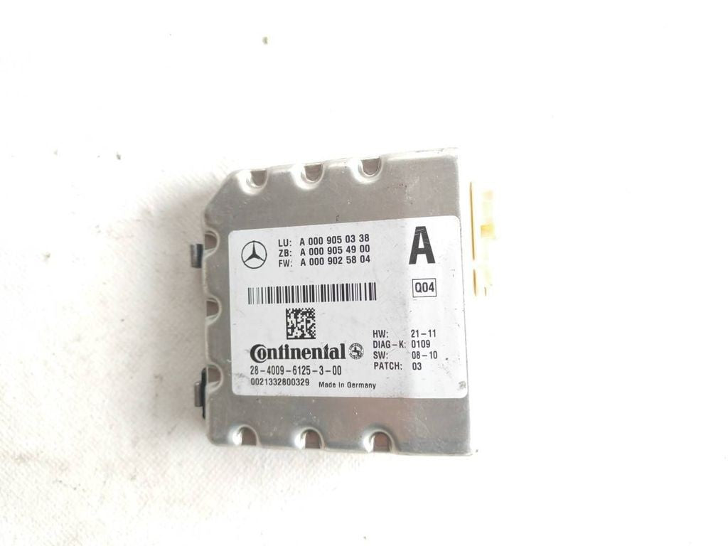 Mercedes-Benz E W212 2012 windscreen camera A0009050338 