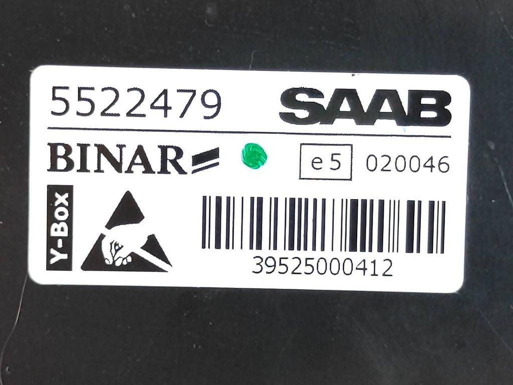 Saab 9-5 2000 GPS navigation control unit module 5522479 
