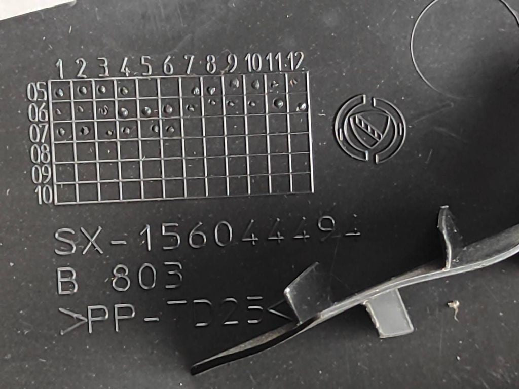 Alfa Romeo 159 2007 Left rear sill trim cover 156044494 