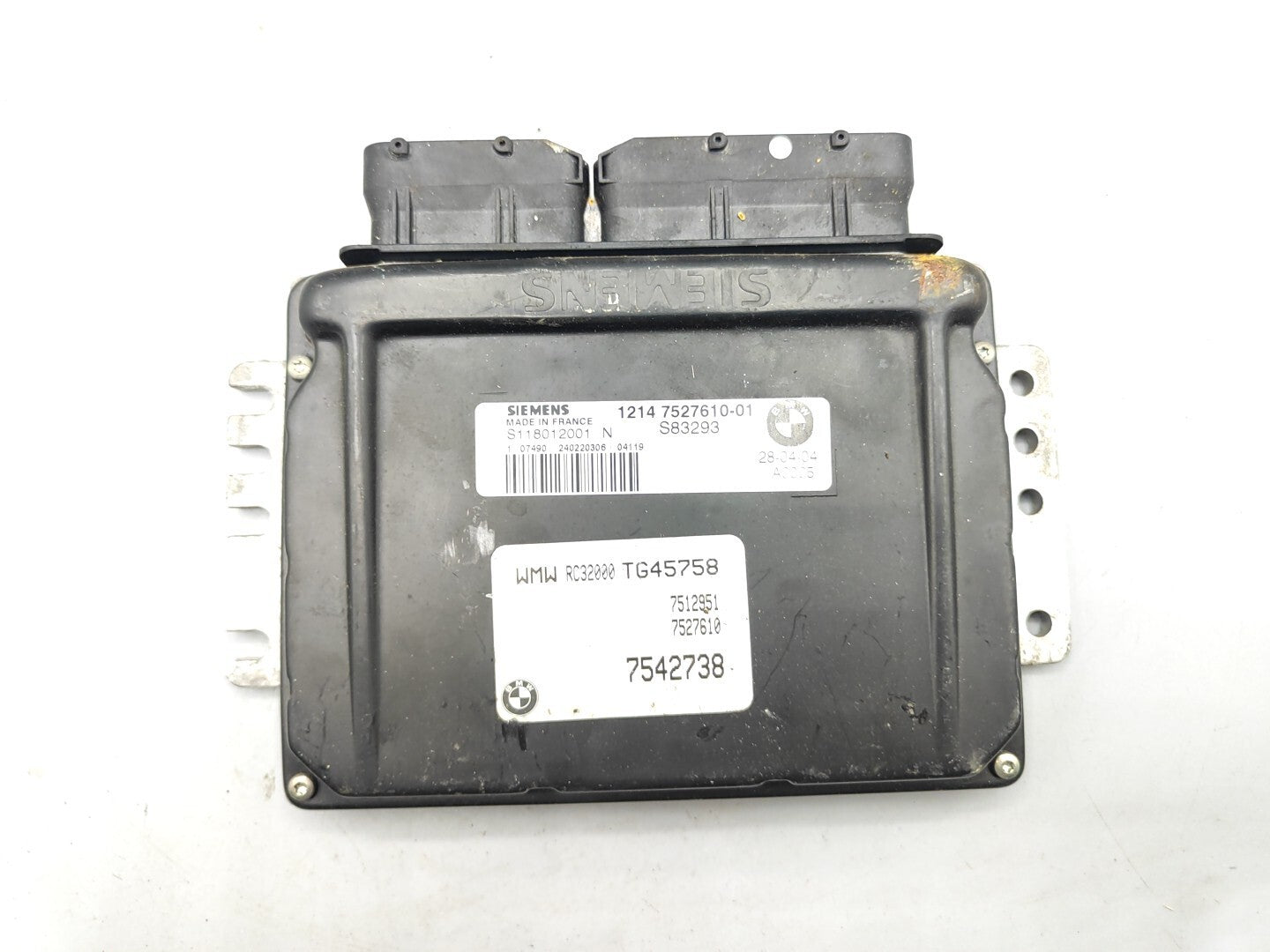 Mini Cooper R50 1.6i Engine  control unit module ecu 12147527610