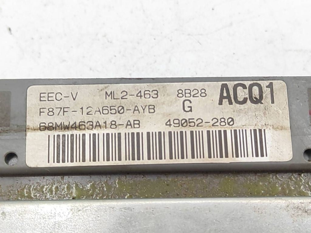 Ford Explorer 1998 F87F12A650AYB Engine control unit module ECU 