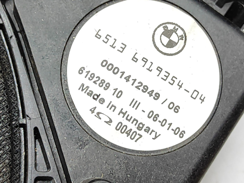 BMW E61 530D 170kW 2006 Front Right Interior Audio Speaker 6919354 65136919354