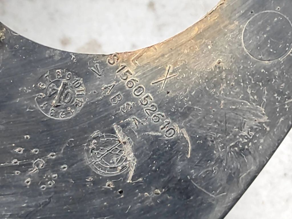 Alfa Romeo 147 Facelift 2007 front right fog light trim grill 156052633 