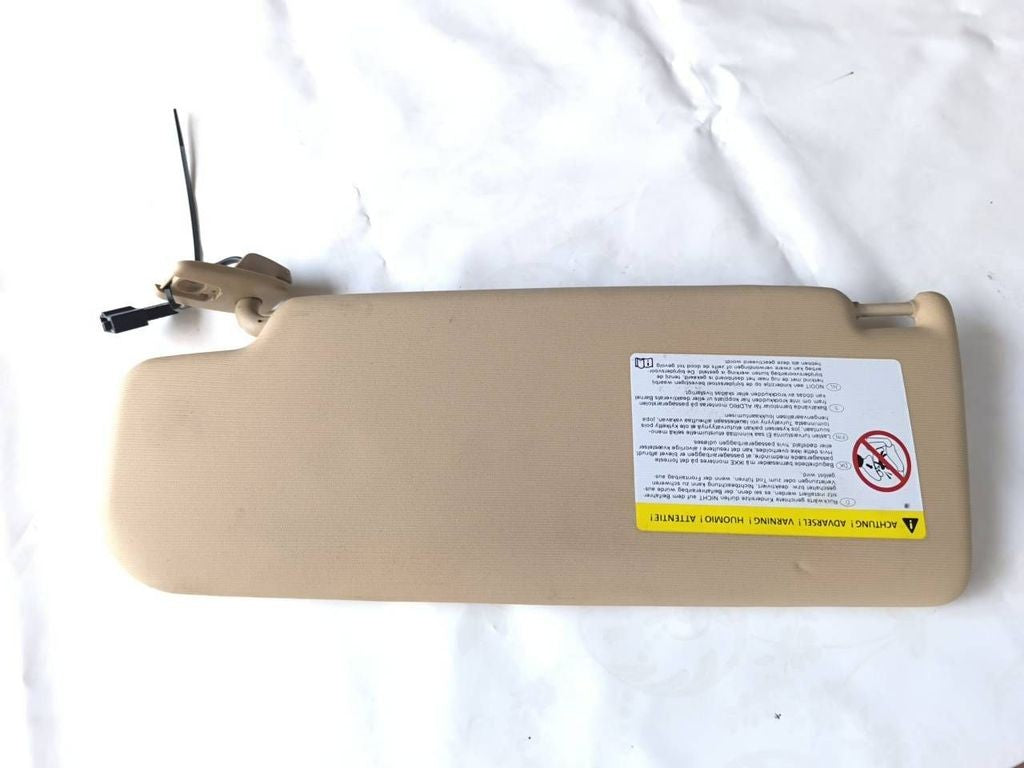 Volkswagen PASSAT B6 2007 LHD Right sun visor 3C0857552L 
