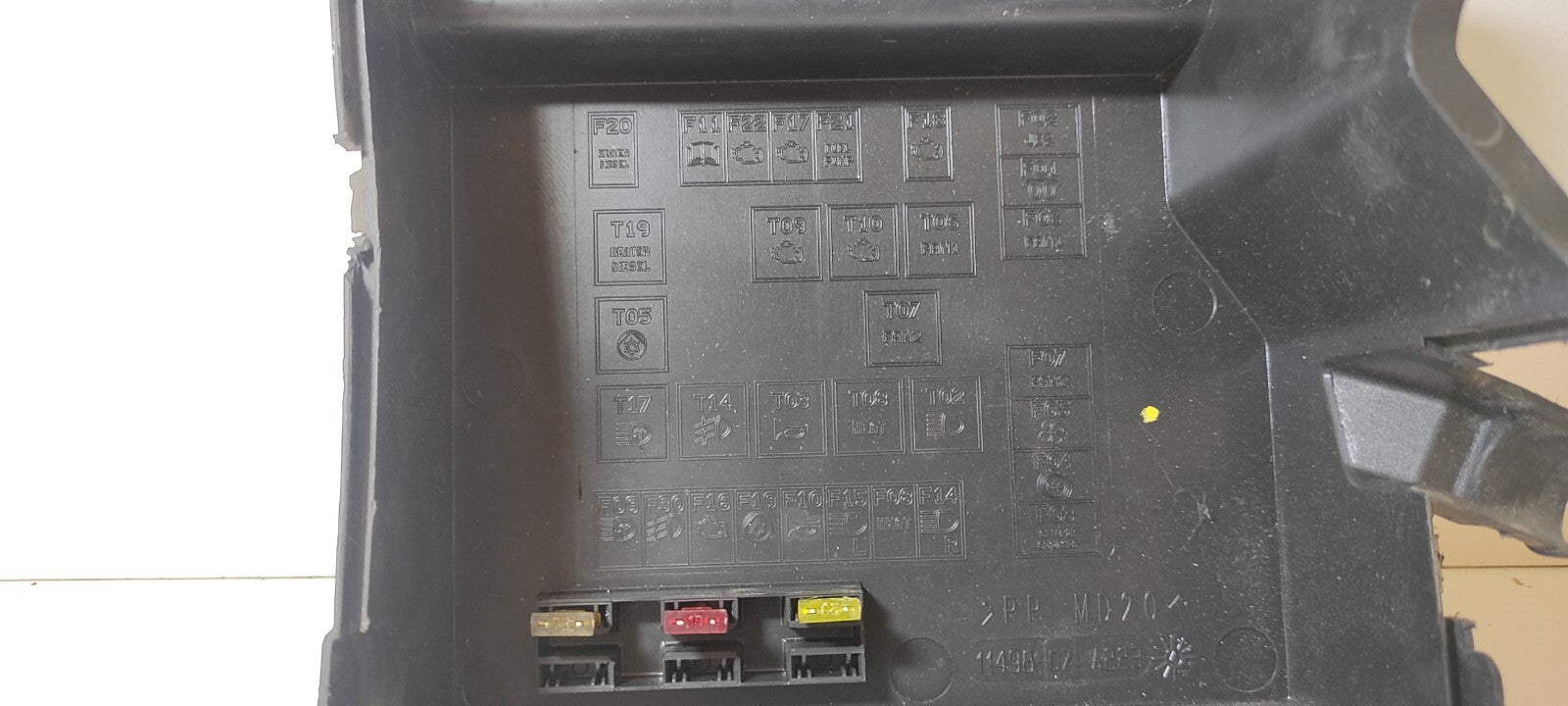 Alfa Romeo GT / 147 1.9JTD 2006 Diesel Engine Fuse Box Cover Cap