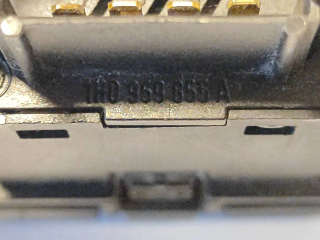 Volkswagen Golf III 1994 Electric window control switch 1H0959855A 