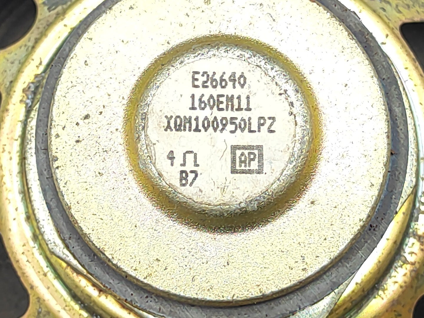 Rover 414 416 420 1997 Rear parcel shelf speaker XQM100950LPZ