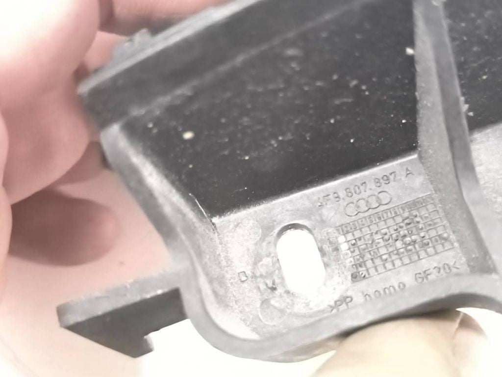 Audi A6 S6 C6 4F 2008 rear left bumper mounting bracket 4F9807897A 