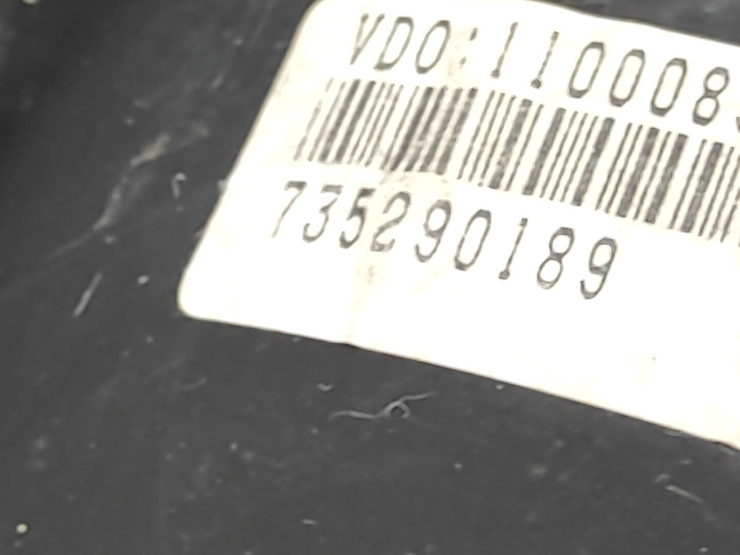 Alfa Romeo 147 1.6 TS 88kW Petrol 2004 LHD Speedometer Cluster 735290189