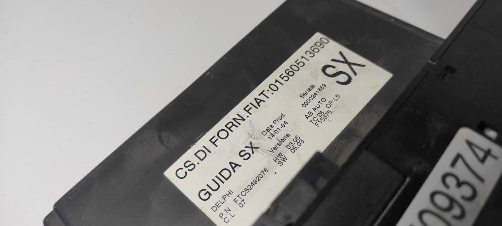 Alfa Romeo GT 1.9JTD 2004 LHD Front Dash Climate Control Unit 01560513690