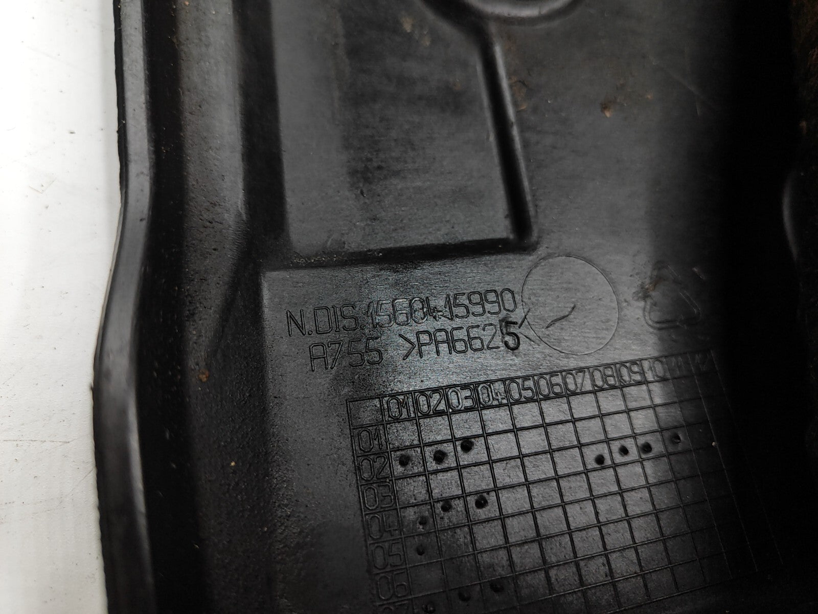 Alfa Romeo 156 2.4JTD 20V 2004 Diesel Engine Plastic Top Cover 1560415990