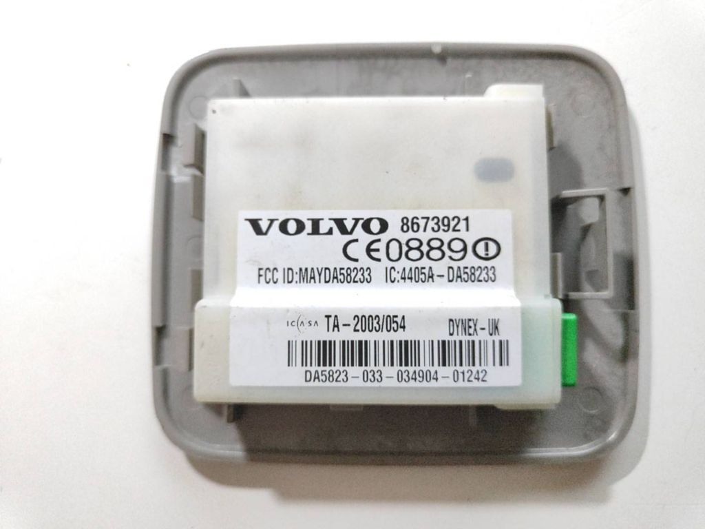 Volvo S60 2002 Alarm control unit module 8673921 