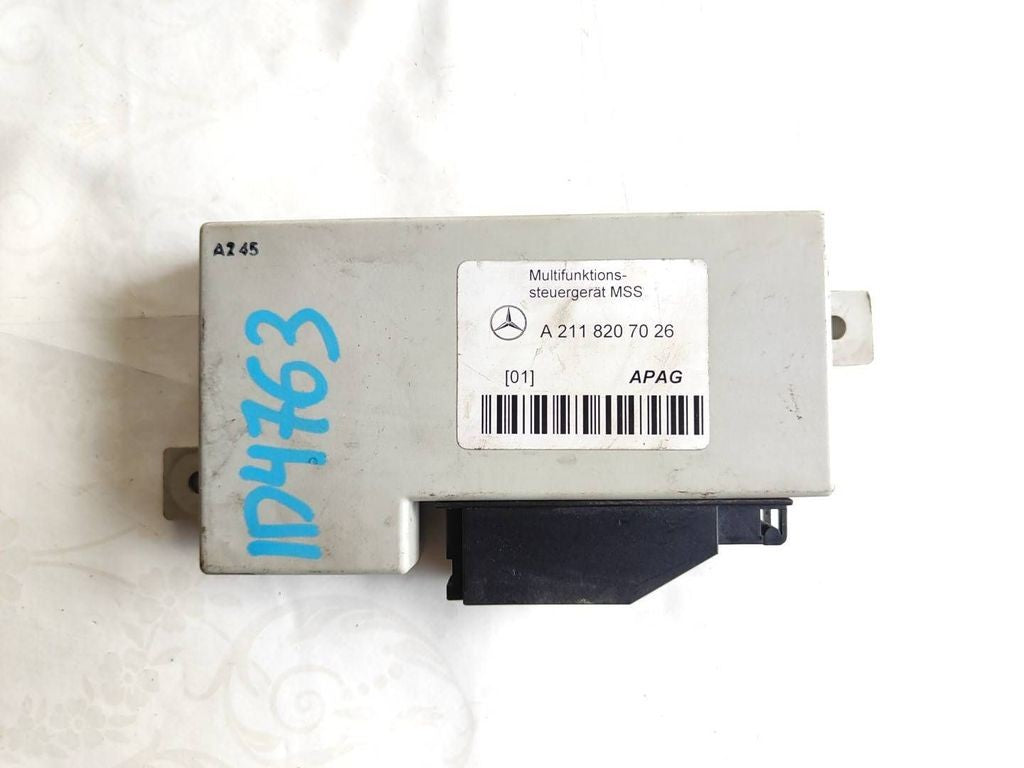 Mercedes-Benz E W211 2004 door control unit module A2118207026 