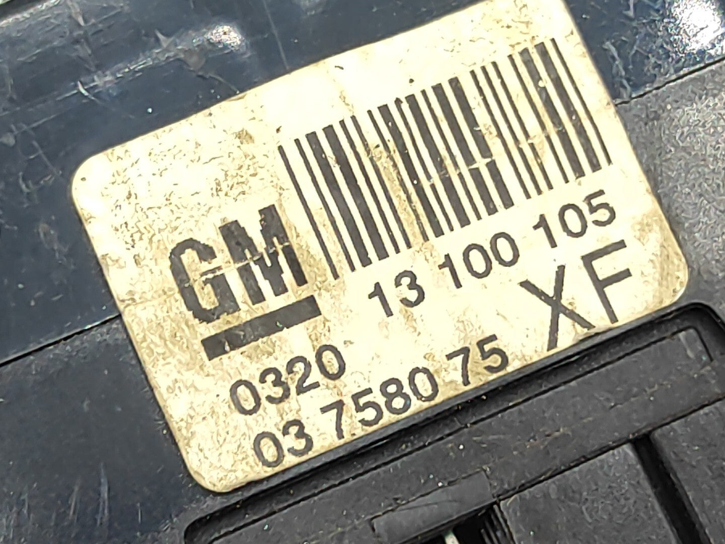 Opel Zafira B 1.9CDTI 2006 Dashboard Panel Hazzard Switch Button 13100105