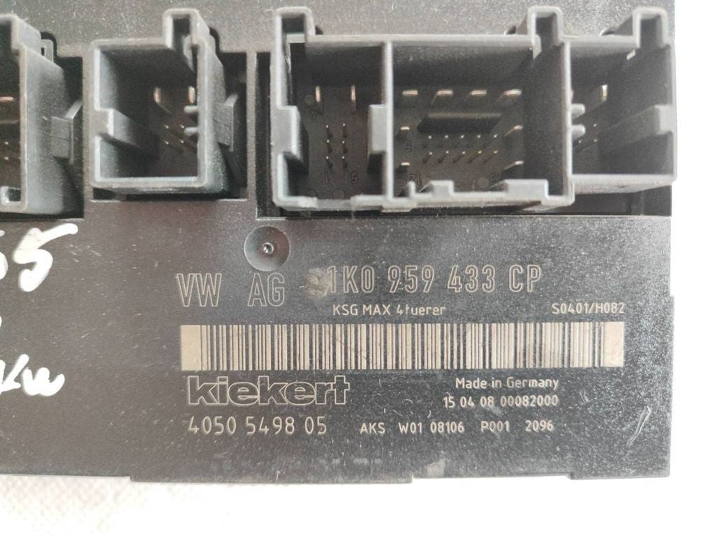 Volkswagen Golf V MK5 2006 Comfort convenience body module 1K0959433CP 