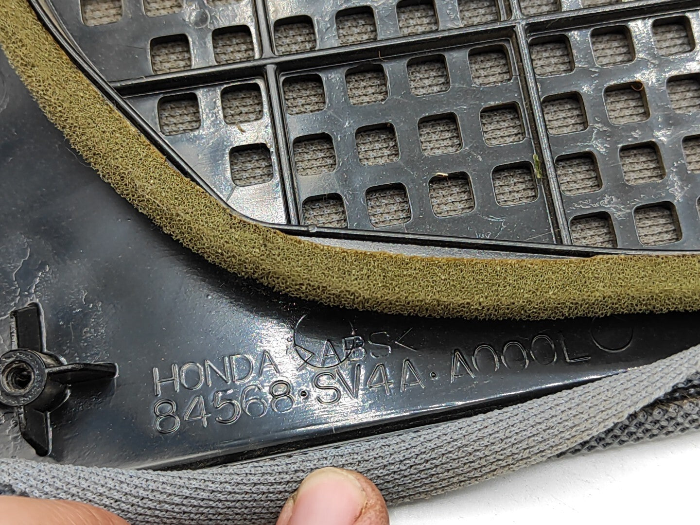 Honda Accord 4DR 1997 Sedan Rear Left Deck Trunk Speaker Cover Grill 84568SV4A