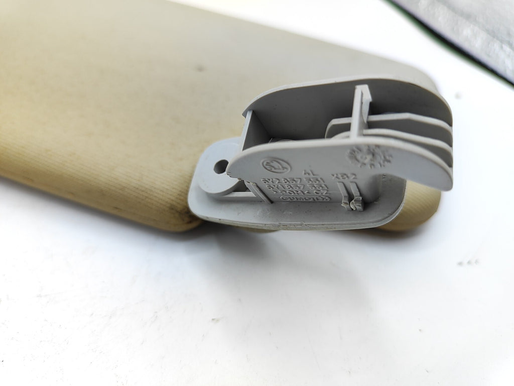Skoda Fabia 2004 LHD Front Left Side Sun Visor Cover