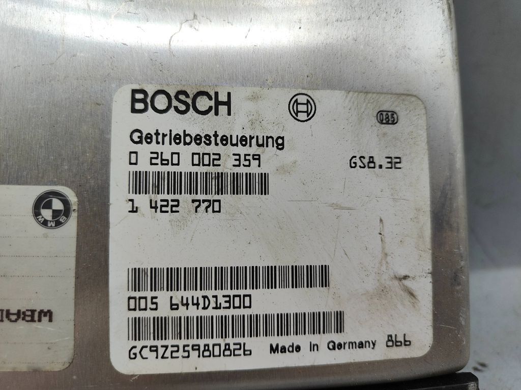 BMW 5 Series 530 E39 1999 Auto Gearbox control unit module 1422770 