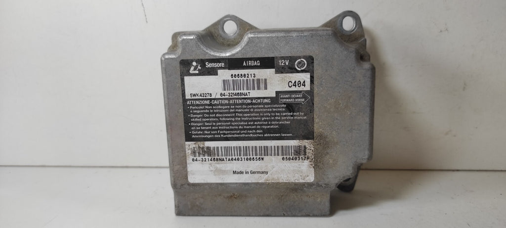 Alfa Romeo 156 2.4JTD 110kW 2004 Safety Control Module ECU 60680213