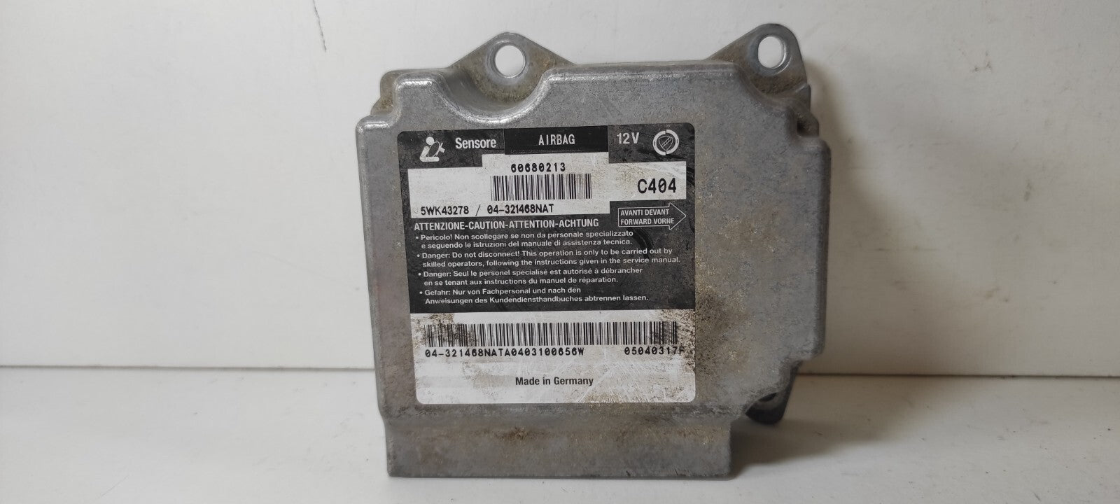 Alfa Romeo 156 2.4JTD 110kW 2004 Safety Control Module ECU 60680213