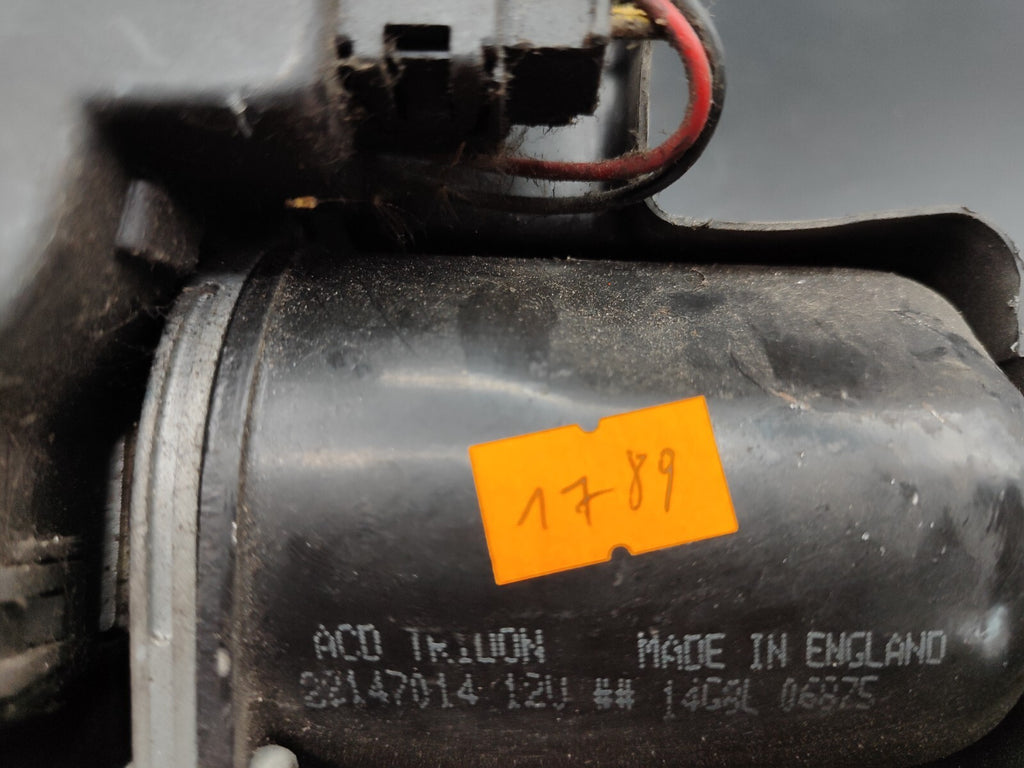 Alfa Romeo 166 2.4JTD 110kW Diesel 2002 LHD Front Wiper Linkage Motor 60614944