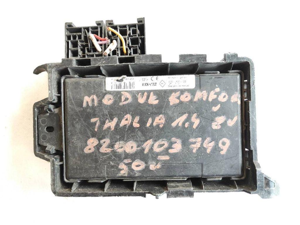 Renault Thalia I 2005 Comfort control module 8200103749 