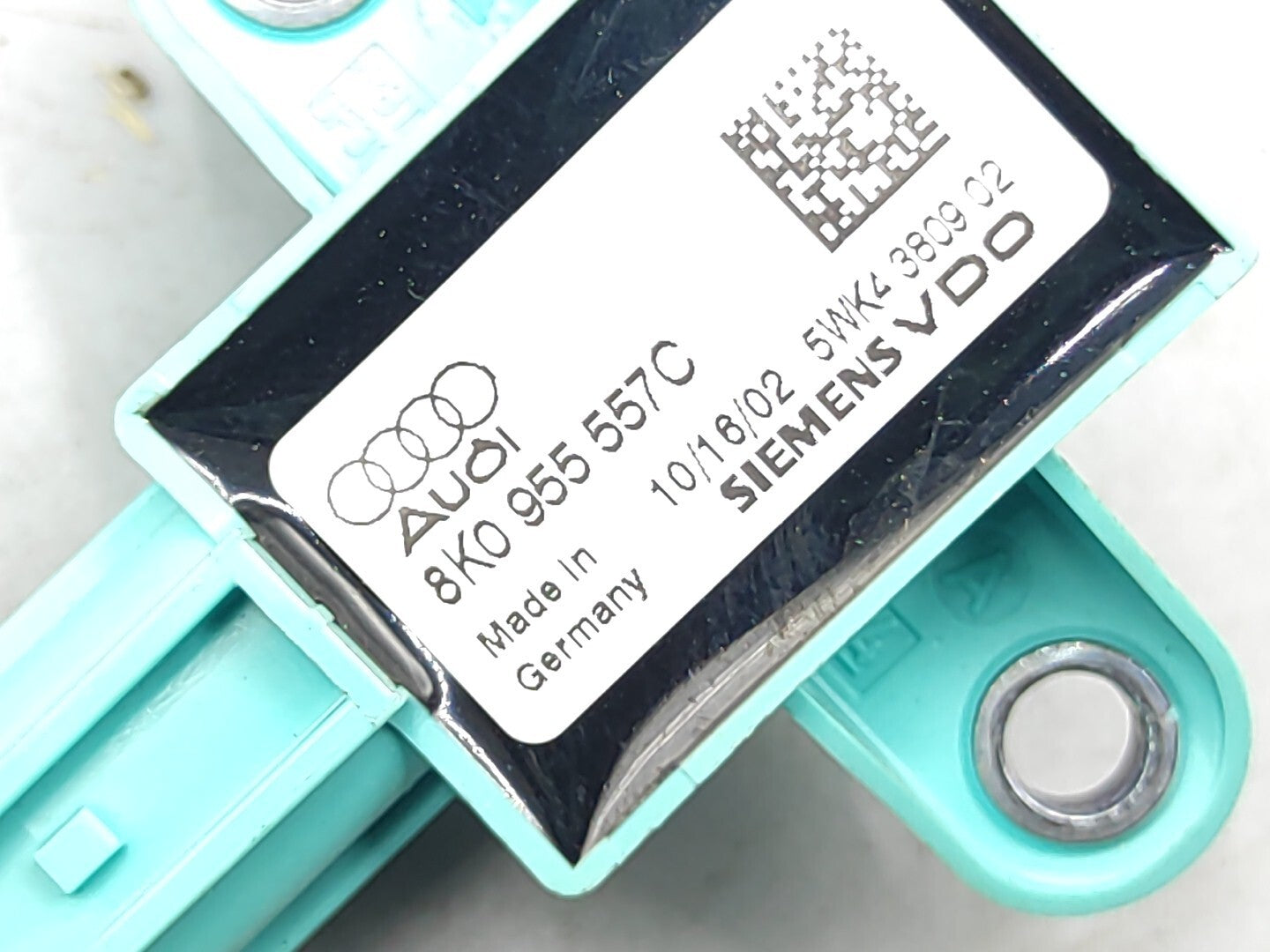 Audi A5 8T 3.0TDI Diesel 2010 Deployment Crash Sensor 8K0955557C