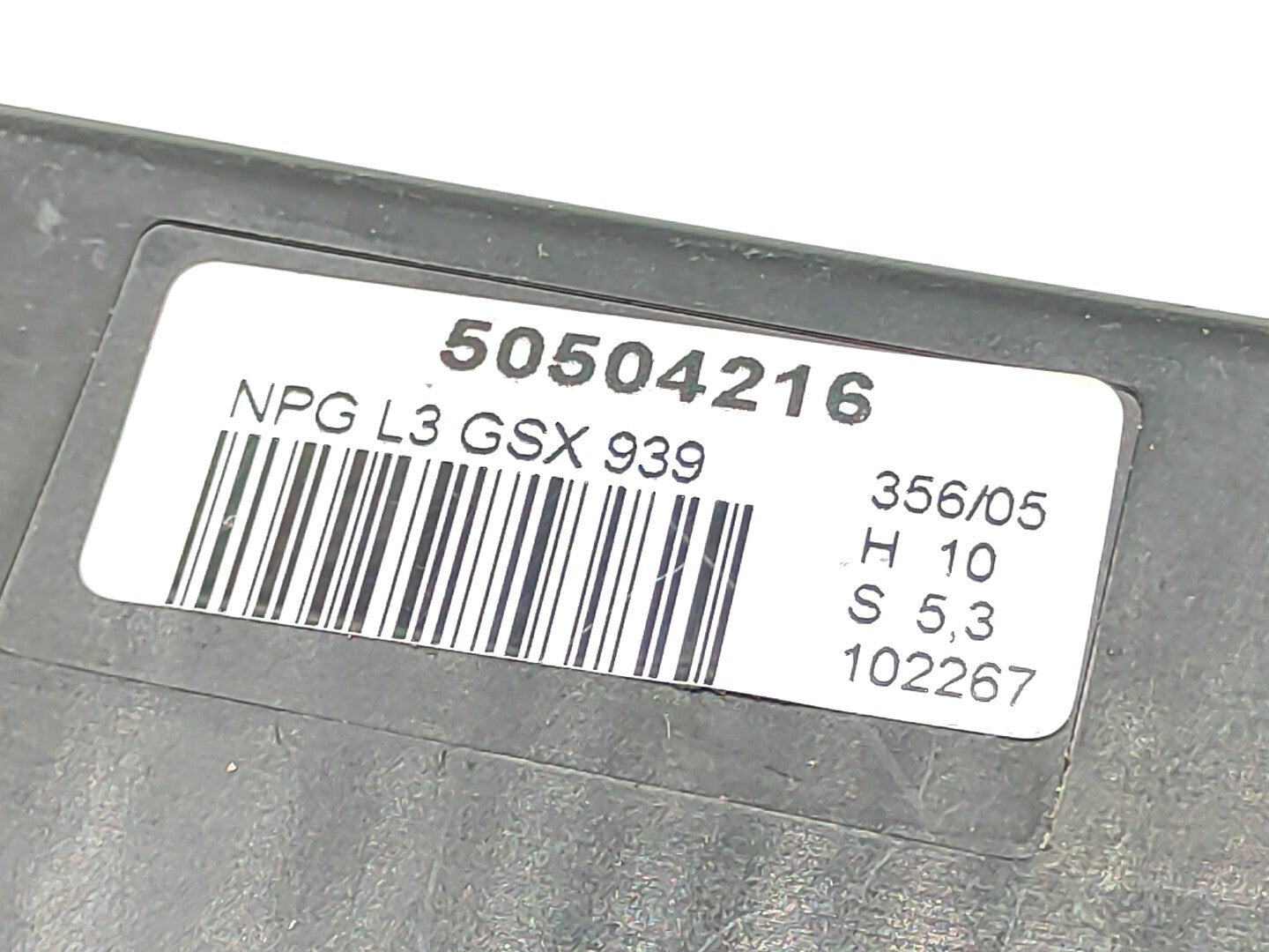 Alfa Romeo 159 2.4JTDM 2006 LHD Door Control Module ECU 50504216